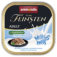 Влажный корм для котов Animonda Vom Feinsten Adult Rabbit in cream sauce 100 г Анимонда (171380-22) KH