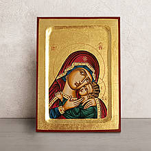 Писана ікона Божа Матір Корсунська 16,5 Х 22,5 см