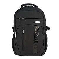 Рюкзак с отделением под ноутбук черный USB