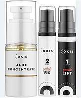 Набір OKIS BROW QUICK LAMI SYSTEM (1 Quick Lift 10 ml, 2 Quick Fix 10 ml, Aloe Concentrate 15 ml)