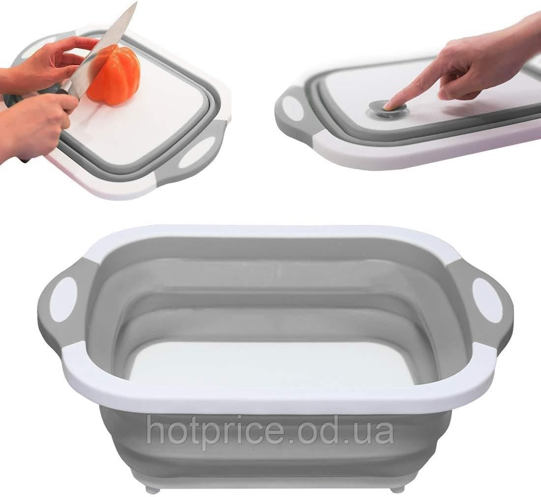 Складная силиконовая сушилка для посуды [ОПТ] - фото 5 - id-p1881832709