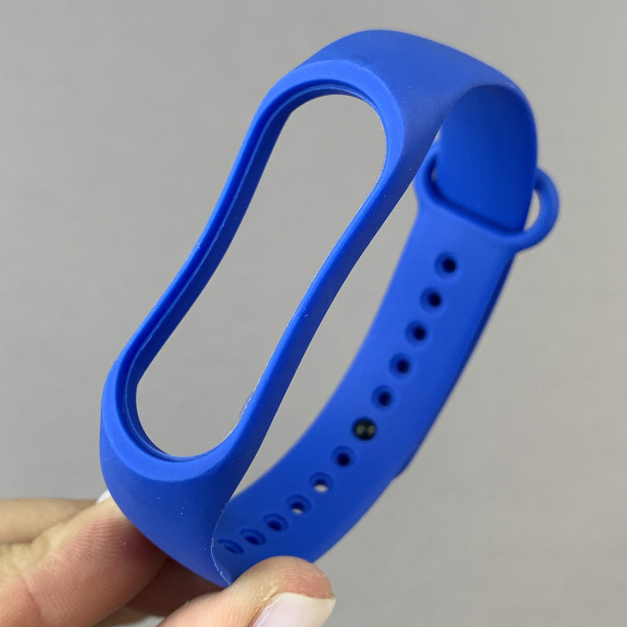 Ремінець для Xiaomi Mi Band 3 силіконовий ремінець для фітнес браслета сяомі мі банд 3 синій bnd