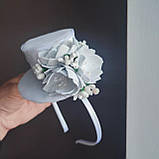 Біла шляпка Капелюшок капелюх шляпа белая 370 грн, фото 3