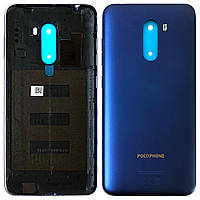 Задняя крышка Xiaomi Pocophone F1 M1805E10A, синяя Original New