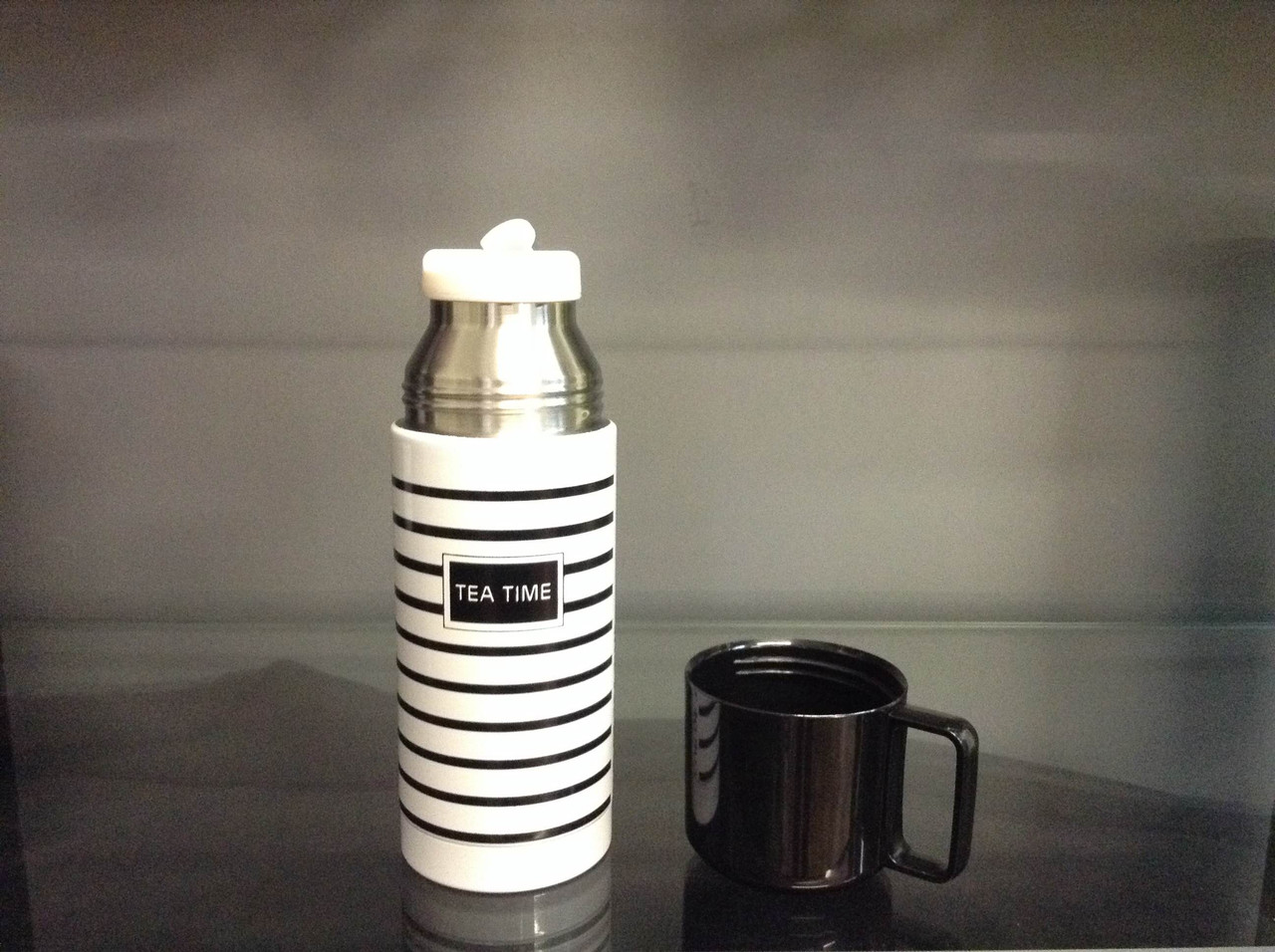 Термос TEA TIME. Тонкі смужки