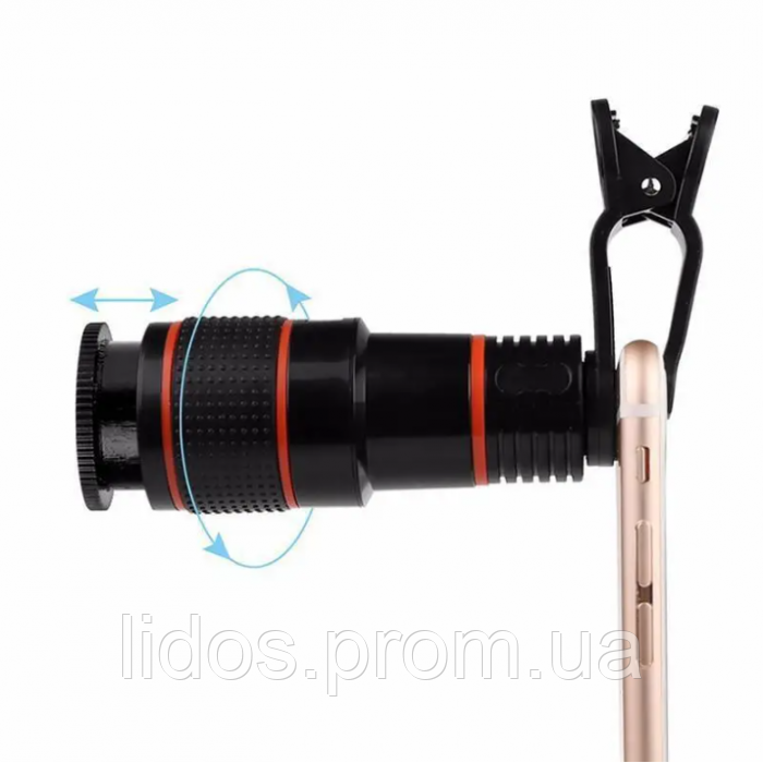 Объектив для телефона Mobile Phone Telescope 8X Zoom ld - фото 3 - id-p2152318426