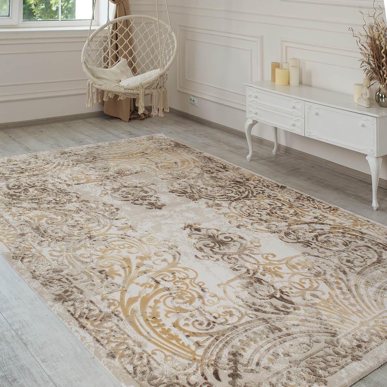 Килим VALS W5053 2Х2,9 Бежевий прямокутник