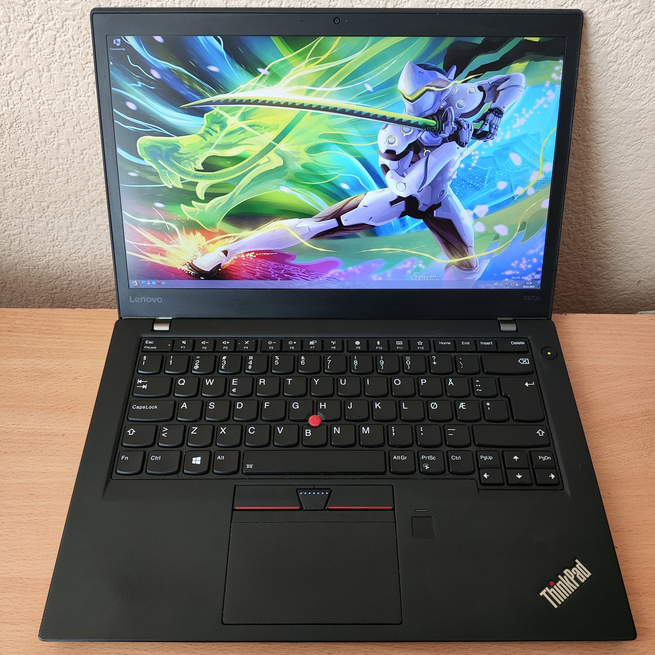 Ноутбук Lenovo ThinkPad T470s 14” Full HD/IPS/i5-7300U/8 GB DDR4/SSD 256GB/Intel HD Graphics 520/WebCam