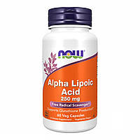 Альфа-липоевая кислота (ALA) Alpha Lipoic Acid  250 mg - 60 веган. капс