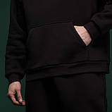 Спортивний костюм Ukrarmor Rush Hood&Pants однотонний. Чорний. Розмір S, фото 3
