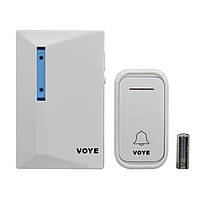Беспроводной дверной звонок от батареек VOYE V015F (7949) ht