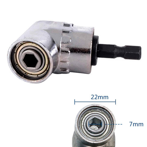 Угловой адаптер 105° насадка 1/4 для шуруповерта дрели, сталь EWQ (ID ...
