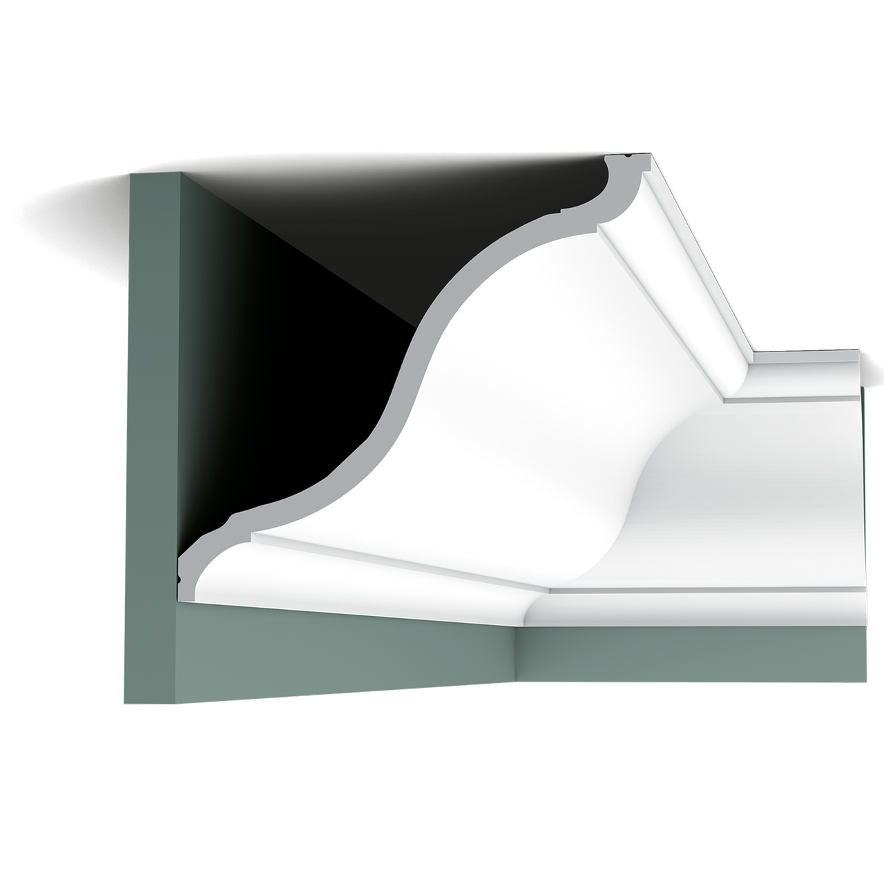 Карниз стельовий гладкий Orac Decor  C335