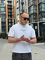 Чоловіча футболка оверсайз білого кольору з принтом NIAGARA brand  7405, фото 7
