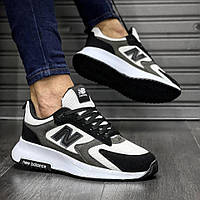 Мужские кроссовки new balance весна-осень Крутые кроссовки new balance 550 чорно-белые 41