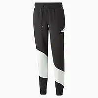 Черные мужские штаны puma power cat sweatpants men новые оригинал из сша