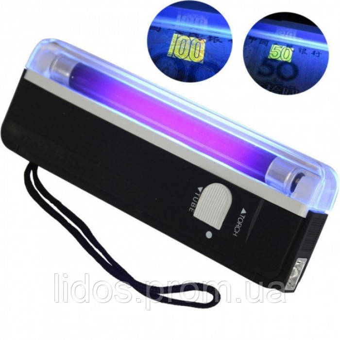 Ультрафиолетовый портативный детектор валют карманный DL-01 ld - фото 1 - id-p2152300925