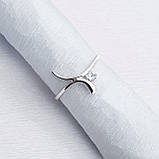 Срібна каблучка Елегантність, фото 3