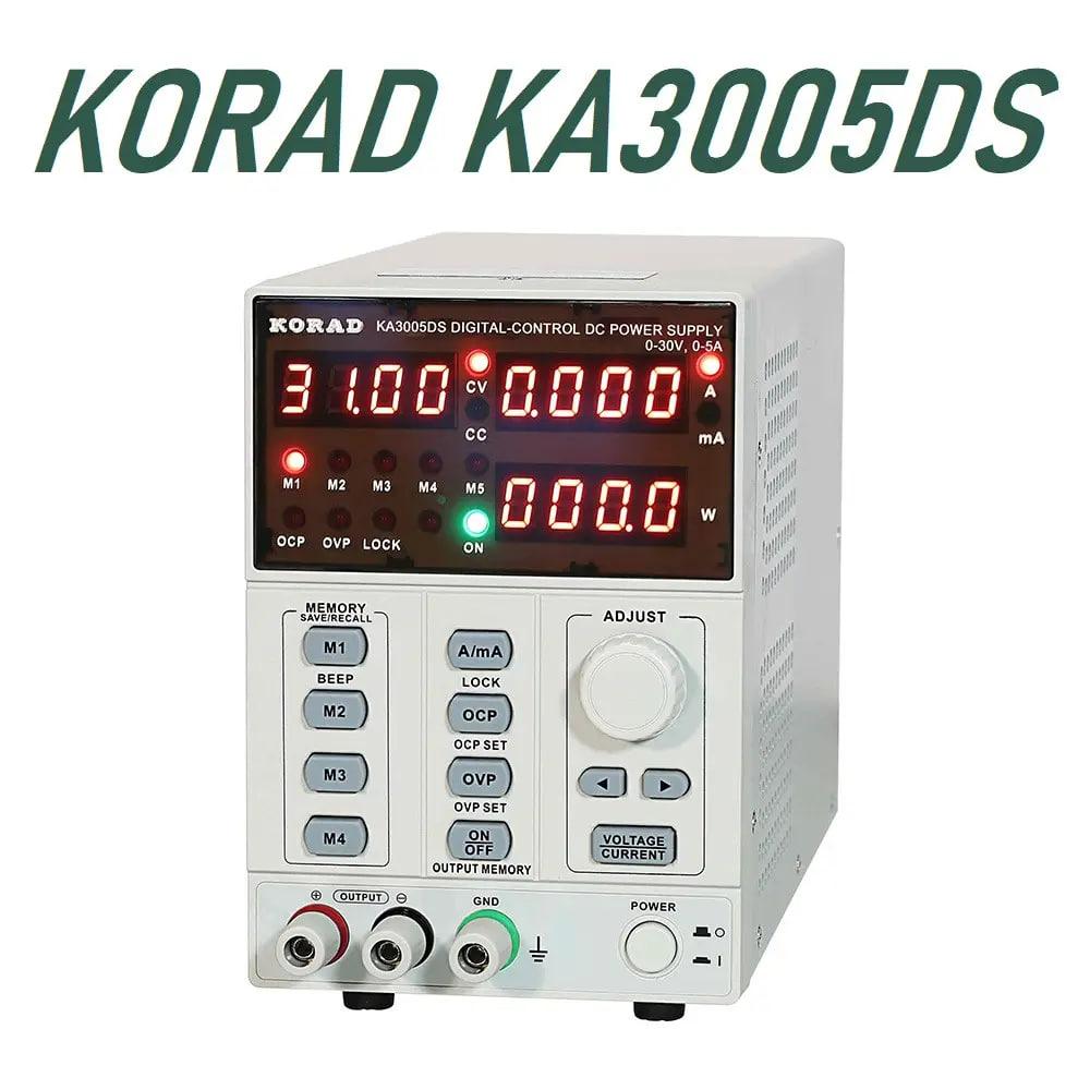 Лабораторний блок живлення KORAD KA3005DS