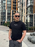 Чоловіча футболка оверсайз чорного кольору з принтом NIAGARA brand  6927, фото 6