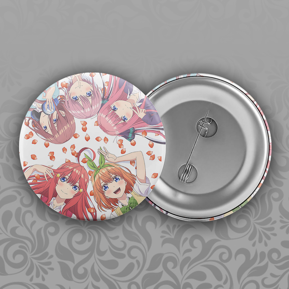 Значок 44 мм Аніме 5-toubun no Hanayome / П'ять наречених, фото 1