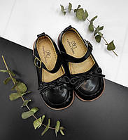 Черные праздничные туфли для девочки 27, 28, 30 размер
