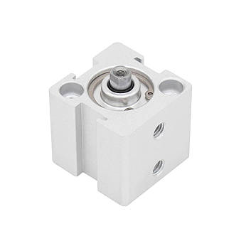 Пневмоциліндр компактний SDA 16x10 мм, хід 10 мм, фото 1