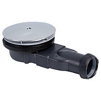 Сифон для душового піддону Slim Ø90мм із мембраною Ø40/43мм WIRQUIN