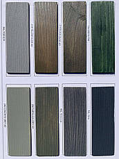 Морилка лазур на водній основі NATURAQUA HOLZWACHS LASUR (Італія), 32 кольори,100мл Розлив, фото 3