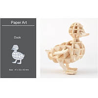 3D модель для сборки Paper Art Утенок