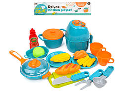 Набір посуду 523-3 з мультиваркою,посудка 523-3,іграшкові продукти