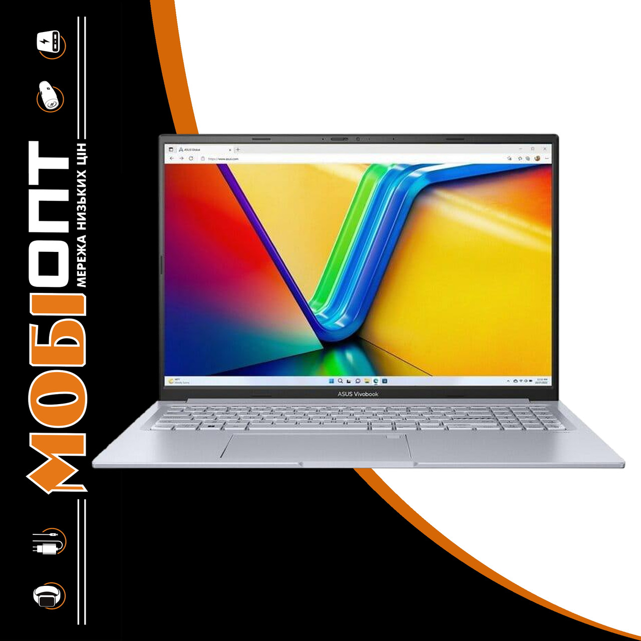 Ноутбук Asus VivoBook 16X M3604YA-L2087 Cool Silver UA UCRF