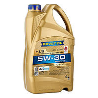 Масло моторное синтетическое 4л 5w-30 hls RAVENOL (BYD Амулет) RAV HLS SAE 5W30 4L-RAVENOL