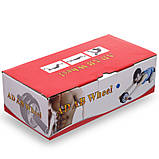 Ролик гімнастичний колесо для преса подвійне 15 см SP-Sport FI-1773, фото 7