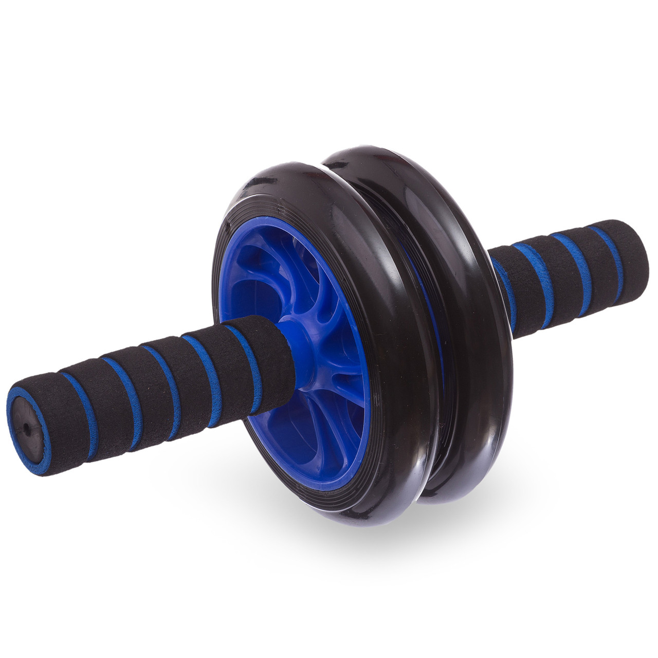 Ролик гімнастичний колесо для преса подвійне 15 см SP-Sport FI-1773, фото 1