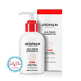 Олія для масажу на ламелярній емульсії ATOPALM Cream Massage Oil, 200мл, фото 2