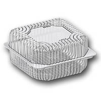 Блістерна упаковка для харчових продуктів IT-10 розмір 131х131х70 об'єм 800 мл 50 шт/уп.