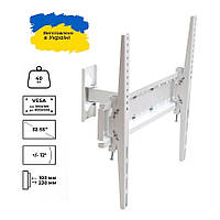 Крепление для телевизора SECTOR FP04T-R2 White наклонный 32"-55" (max VESA - 400х400)