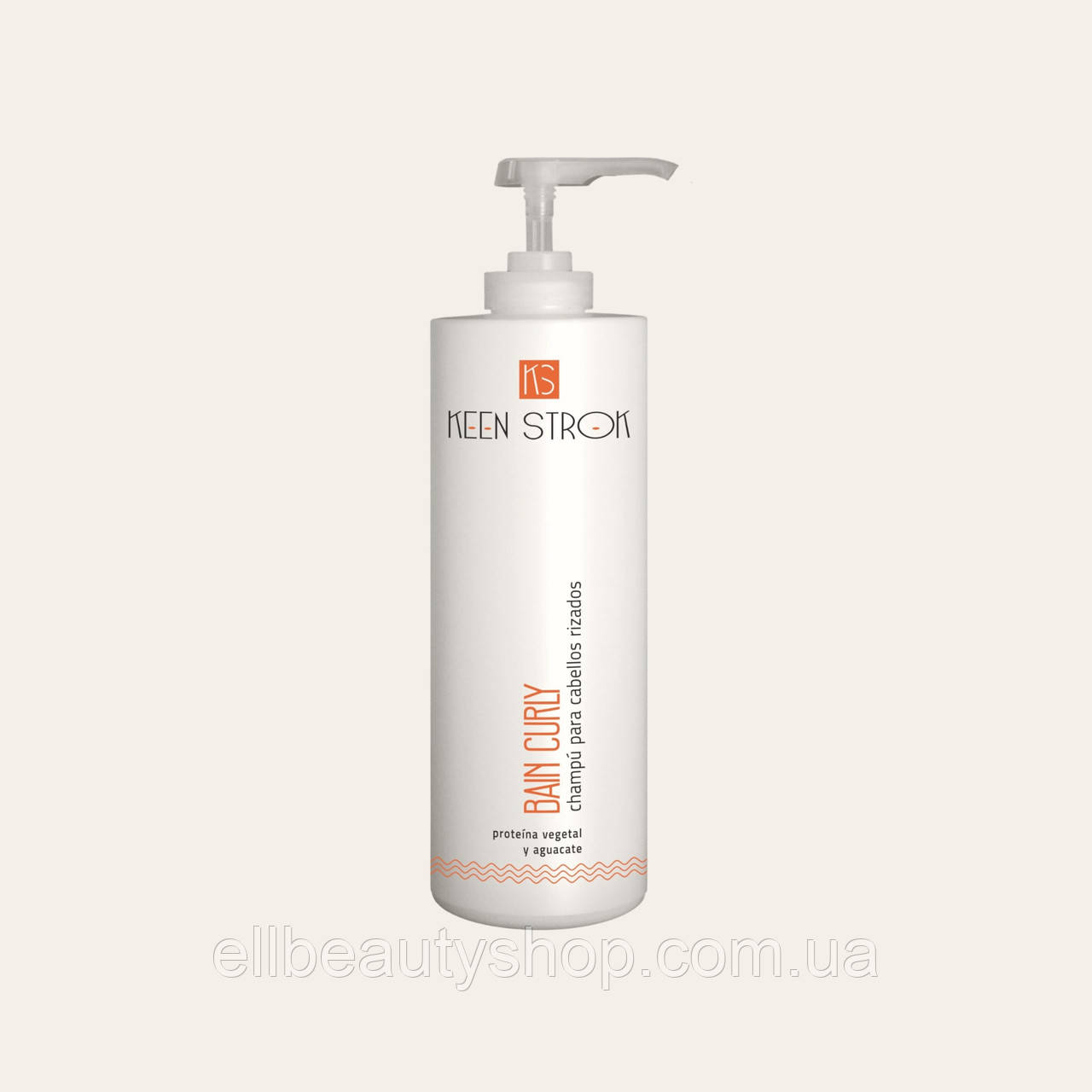 Шампунь для кучерявого волосся Keen Strok Bain Curly Hair Shampoo 1000 мл