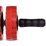 Ролик для преса подвійне колесо 15 см SP-Sport FI-2538, фото 3