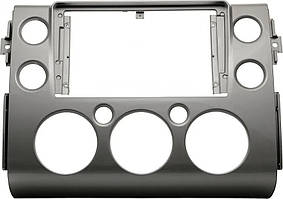 Перехідний штатний комплект із проводкою до Android магнітоли Toyota FJ Cruiser J15 2006-2020 Silver