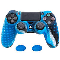 Чехол силиконовый для геймпада DualShock 4 PS4 антискользящий ld