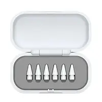 Чохол для наконечника стилуса Infinity Pencil Tips Organizer Box for Apple Pencil Gray 6 шт відділень