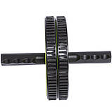 Колесо ролик для преса подвійне 18.5 см Zelart FI-4242, фото 2