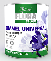 Эмаль «Flora Colour» ПФ-115 Серая