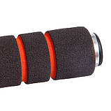 Ролик гімнастичний колесо для преса одинарне 18 см Record FI-0905, фото 5