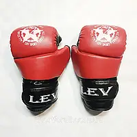 Перчатки для единоборств Lev-Sport М1 (ММА) Красные XS