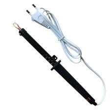 100 Вт 220 В, паяльник(LOGO), пластмасова ручка, керамічний нагрівач, мідне жало, ф 7,2 мм