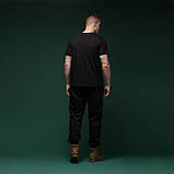 Спортивні штани Ukrarmor Rush Pants з еластичним поясом. Чорні. Розмір S, фото 5