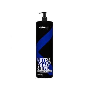 Шампунь Extremo Nutra Shine Shampoo для щоденного делікатного очищення та зволоження волосся, 500 мл (EX 240)